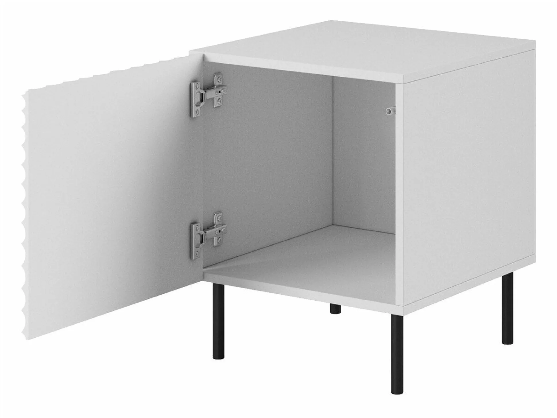 Natbordssæt Charlotte 172 (Hvid + Sort)