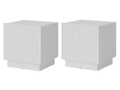 Natbordssæt Lingua (Hvid)