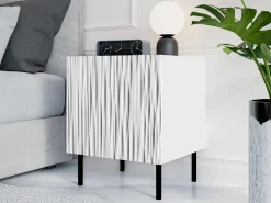 Natbordssæt Lorelbo 102 (Hvid + Sort)