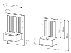 Natbordssæt Lusone 105