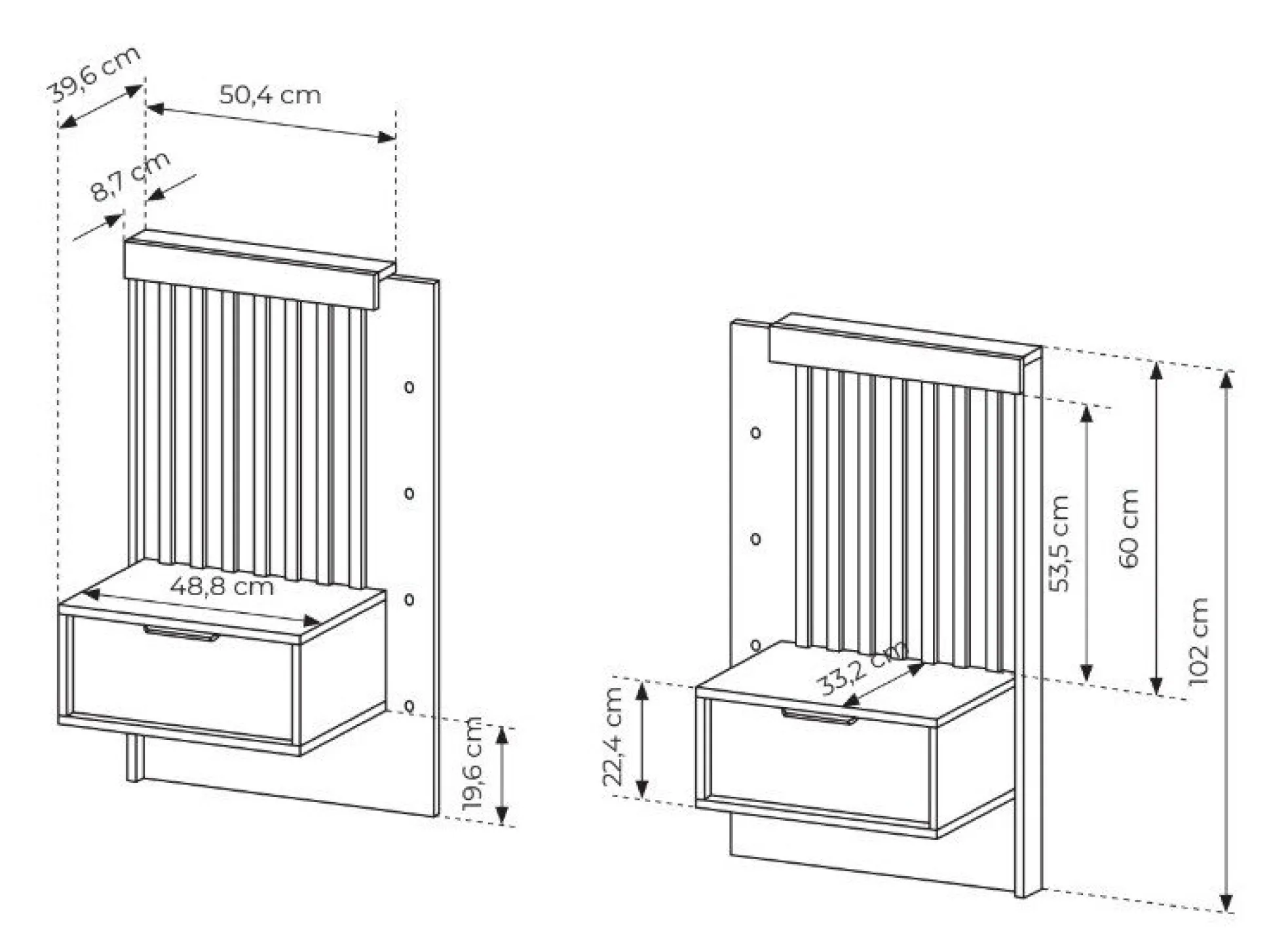 Natbordssæt Lusone 105