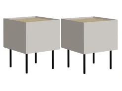 Natbordssæt Melbela 108 (Kashmir + Egetræ)