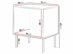Natbordssæt Monevare 104 (Wotan eg + Kashmir)
