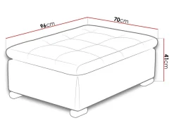 Polstret bænk Comfivo Gemma I (Soft 066 + Lawa 02)