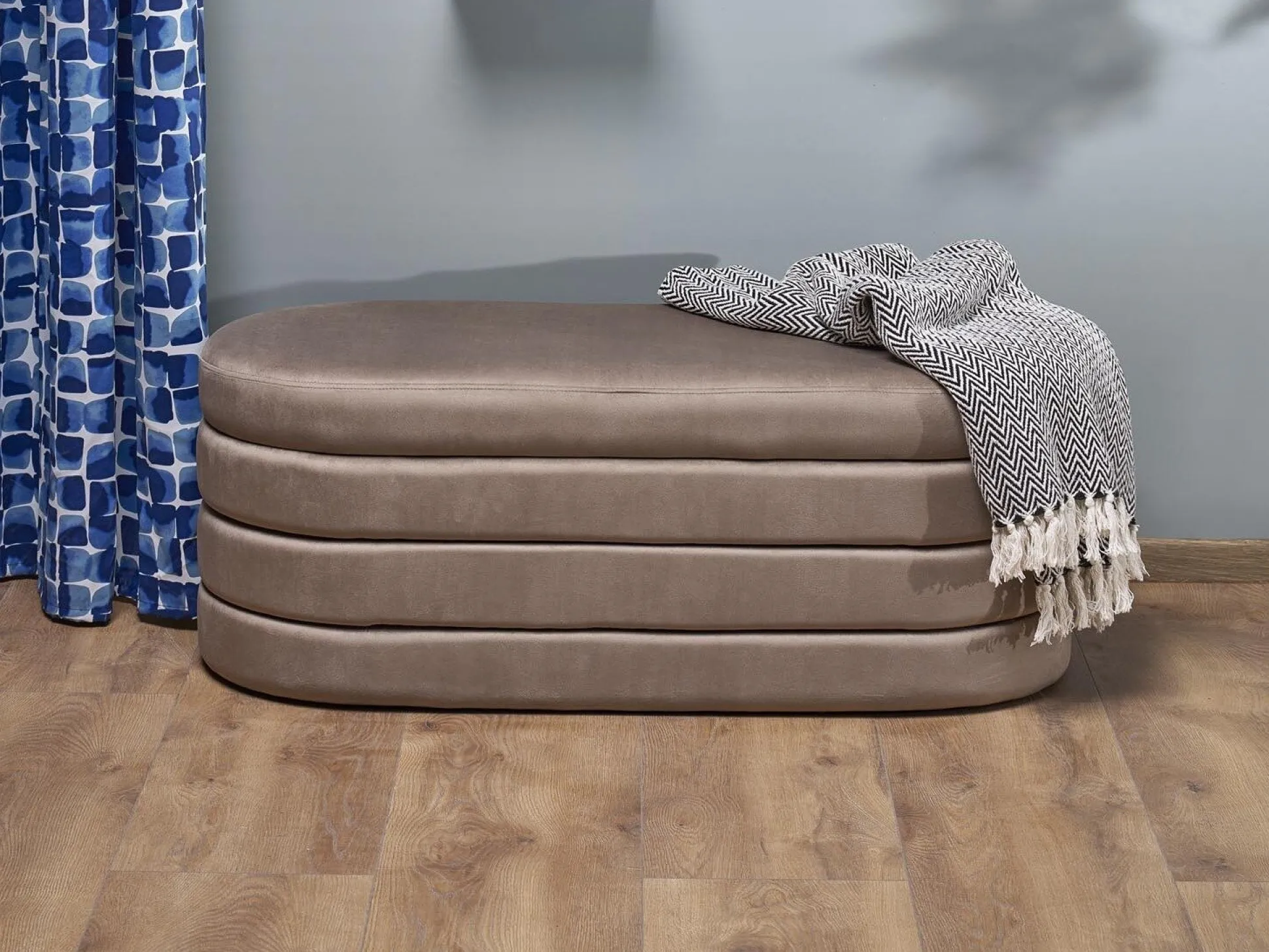 Polstret bænk Houston 2054 (Beige)