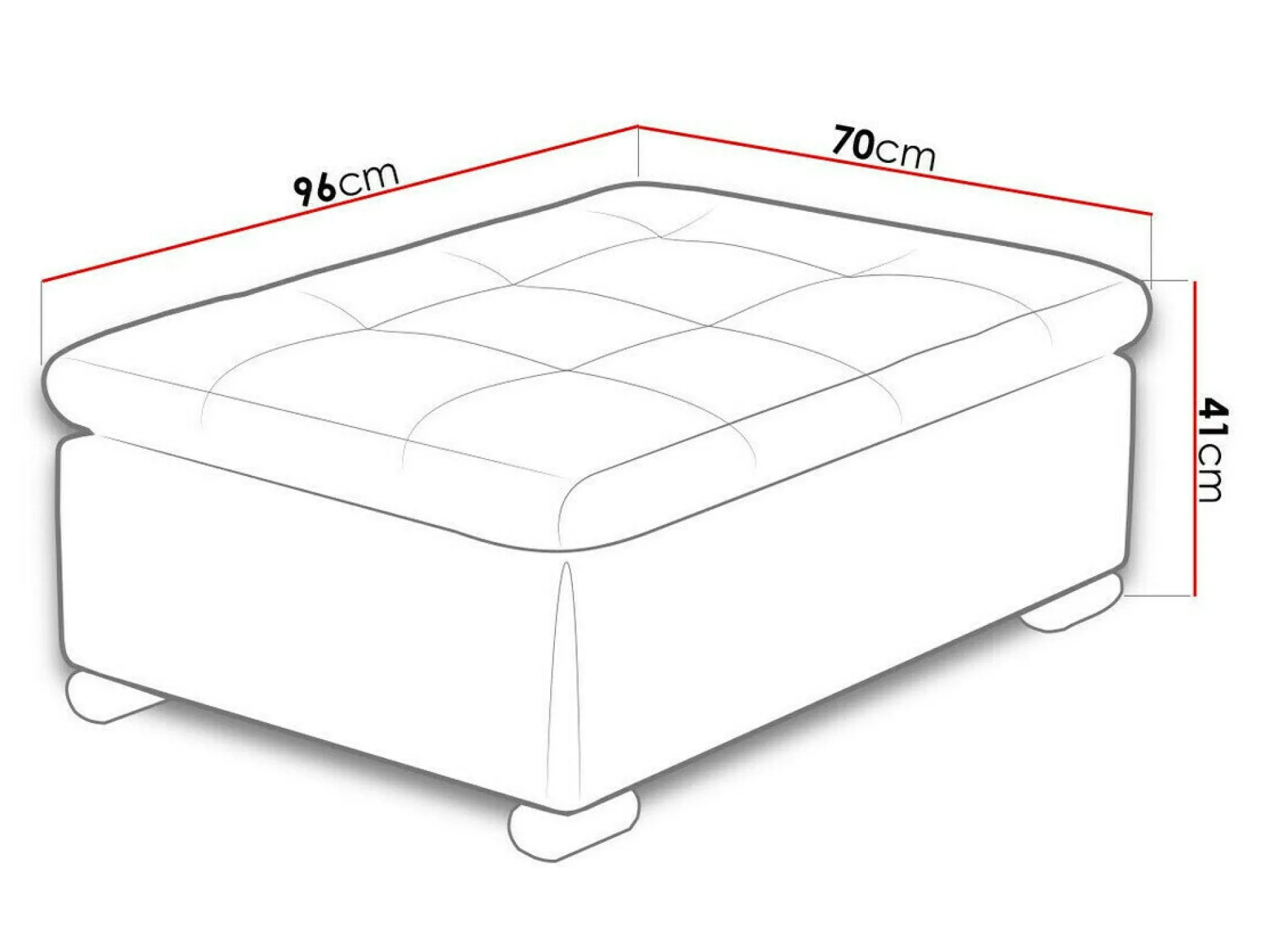 Polstret møbelsæt Comfivo Gemma I (Soft 020 + Majorka 03)