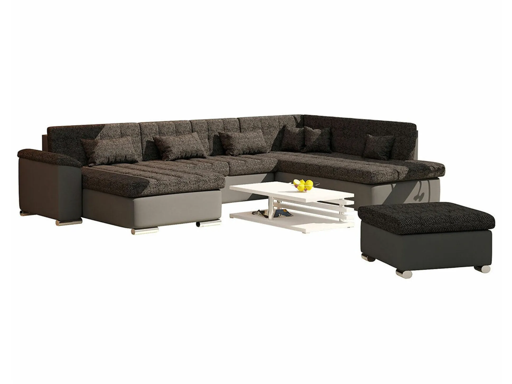 Polstret møbelsæt Comfivo Gemma (Soft 020 + Majorka 03)