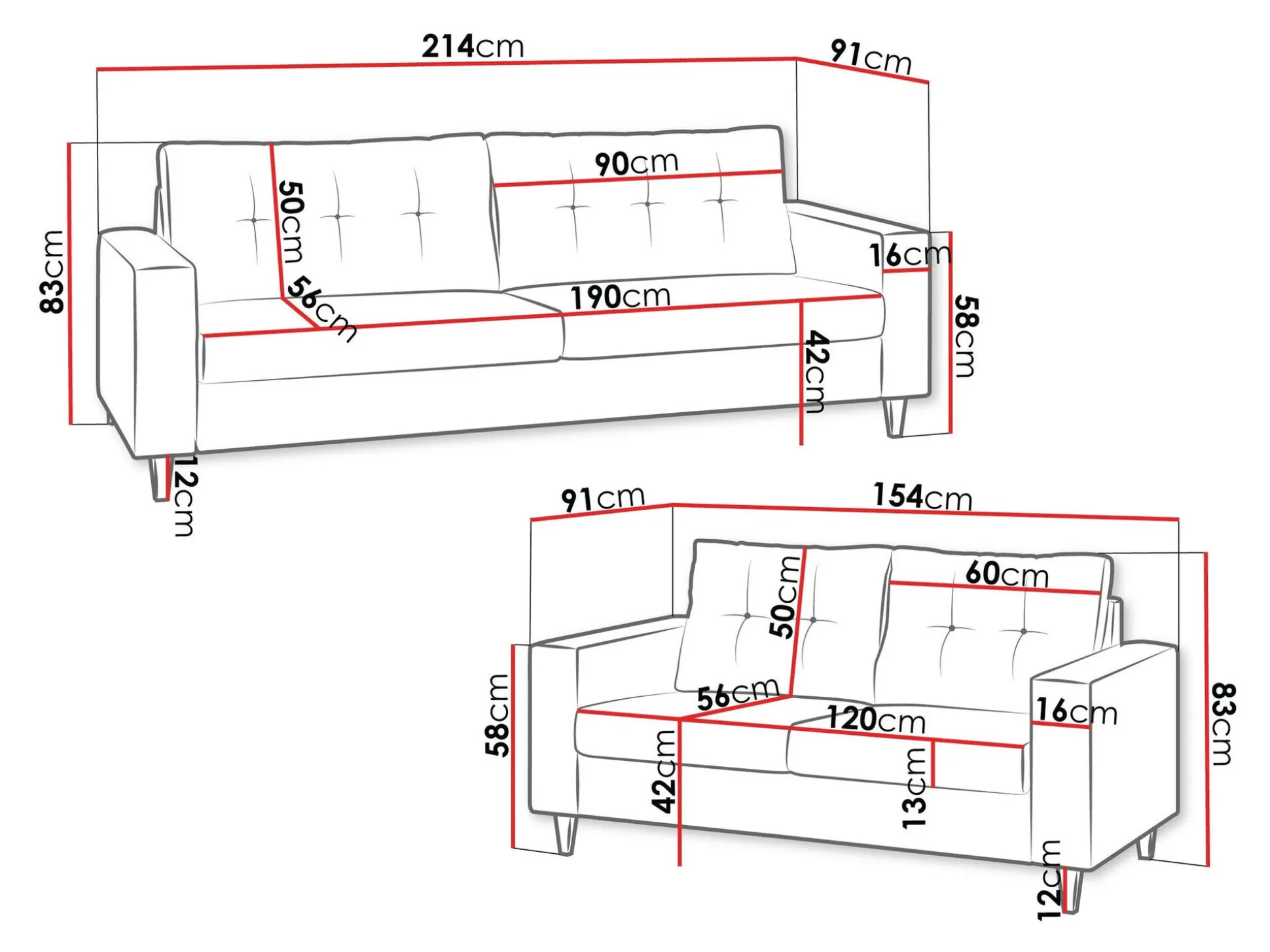 Polstret møbelsæt Temple 112