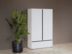 Reol Alfere 122 (Hvid)