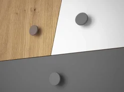 Reol Almira 104 (Artisan eg + Hvid)