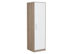 Reol Cavmero 107 (Sonoma eg + Hvid)