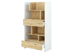 Reol Concept Pro Lenart Levfere 152 (Hvid + Artisan eg)