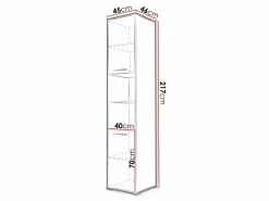 Reol Concept Pro Lenart Levfere 111 (Hvid)