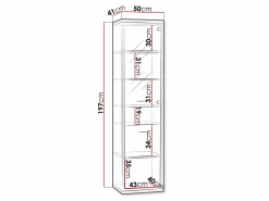 Reol Etrmoni 108 (Lyst træ)