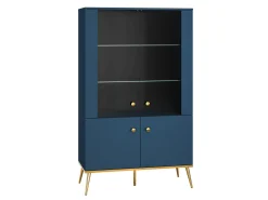 Reol Flonovu 101 (Mørkeblå + Gylden)