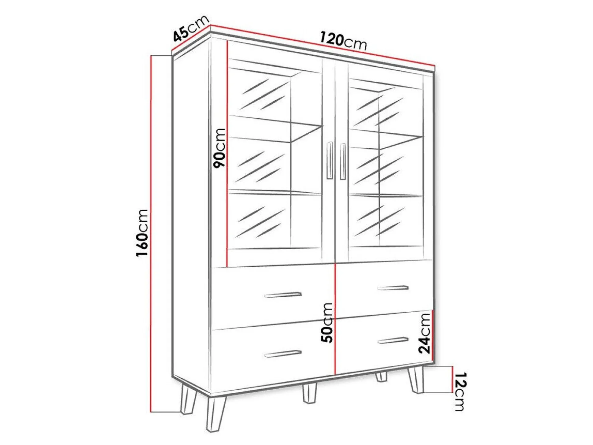 Reol Larfloi 110 (Wotan eg + Sort)