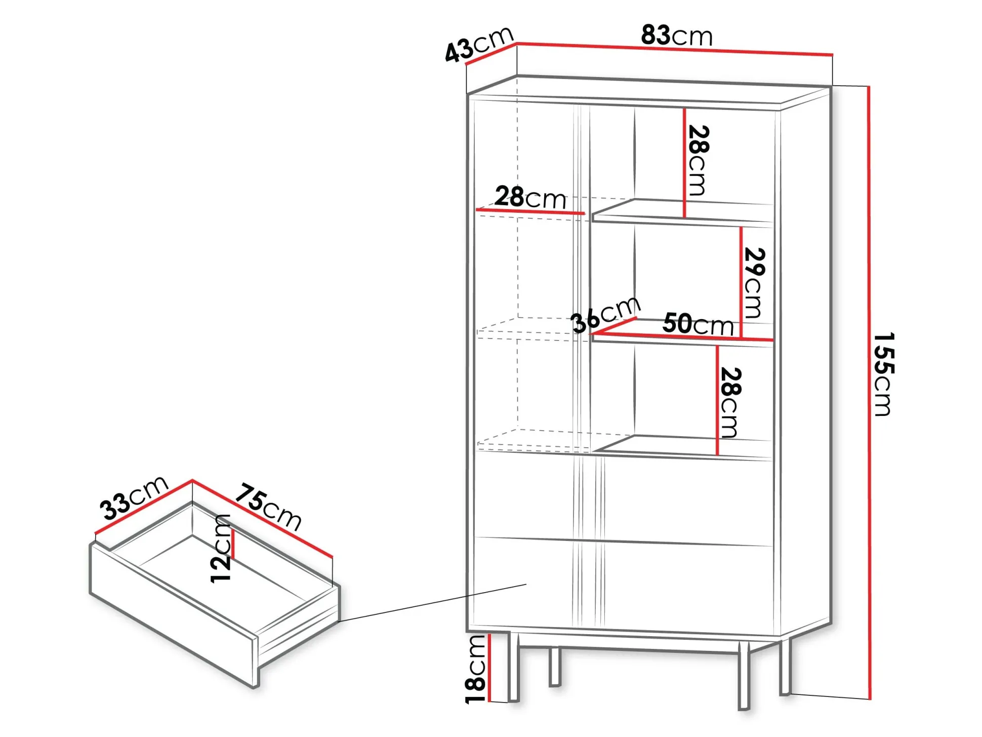 Reol Levali 103 (Beige)