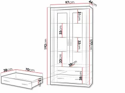 Reol Lorelie 116 (Trøffel egetræ)