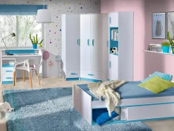 Reol Lorlare 106 (Hvid + Grå)