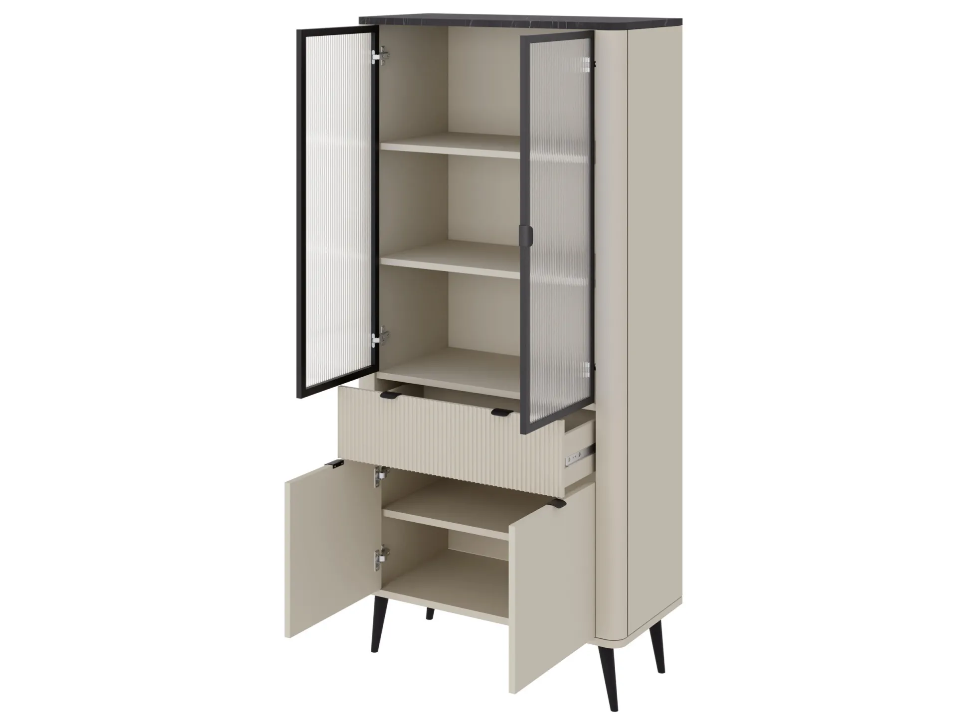 Reol Lufela 101 (Kashmir + Grå marmor)