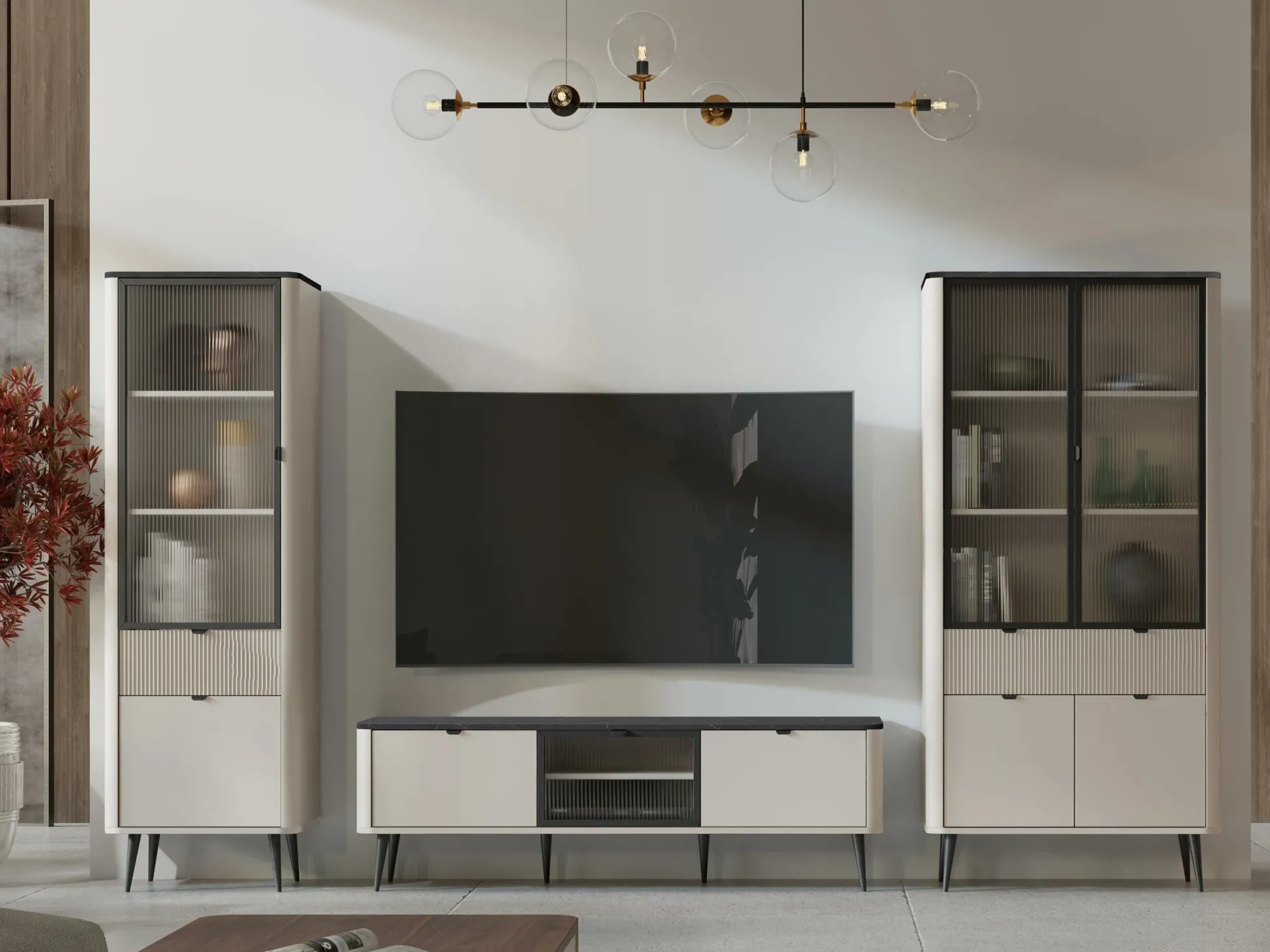 Reol Lufela 101 (Kashmir + Grå marmor)