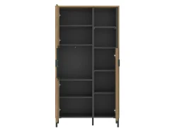 Reol Morelmi 108 (Antracit + Egetræ)