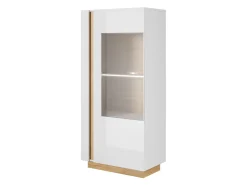 Reol Novbela 102 (Hvid + Glansfuld hvid + Grandson eg)