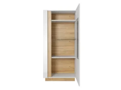 Reol Novbela 102 (Hvid + Glansfuld hvid + Grandson eg)