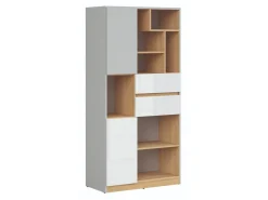 Reol Nuevaru 107 (Glansfuld hvid)