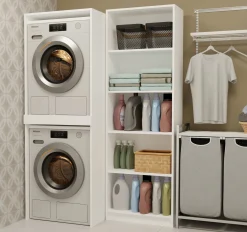 Reol til badeværelse Balelbo 108 (Hvid)