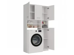 Reol til badeværelse Mandeville 128 (Hvid)