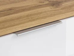 Reol Tivetra 106 (Wotan eg + Glansfuld hvid)