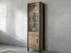 Reol Tornua 101 (Mørk gran + Mat sort)