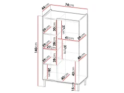 Reol Veldome 101 (Kashmir + Egetræ)