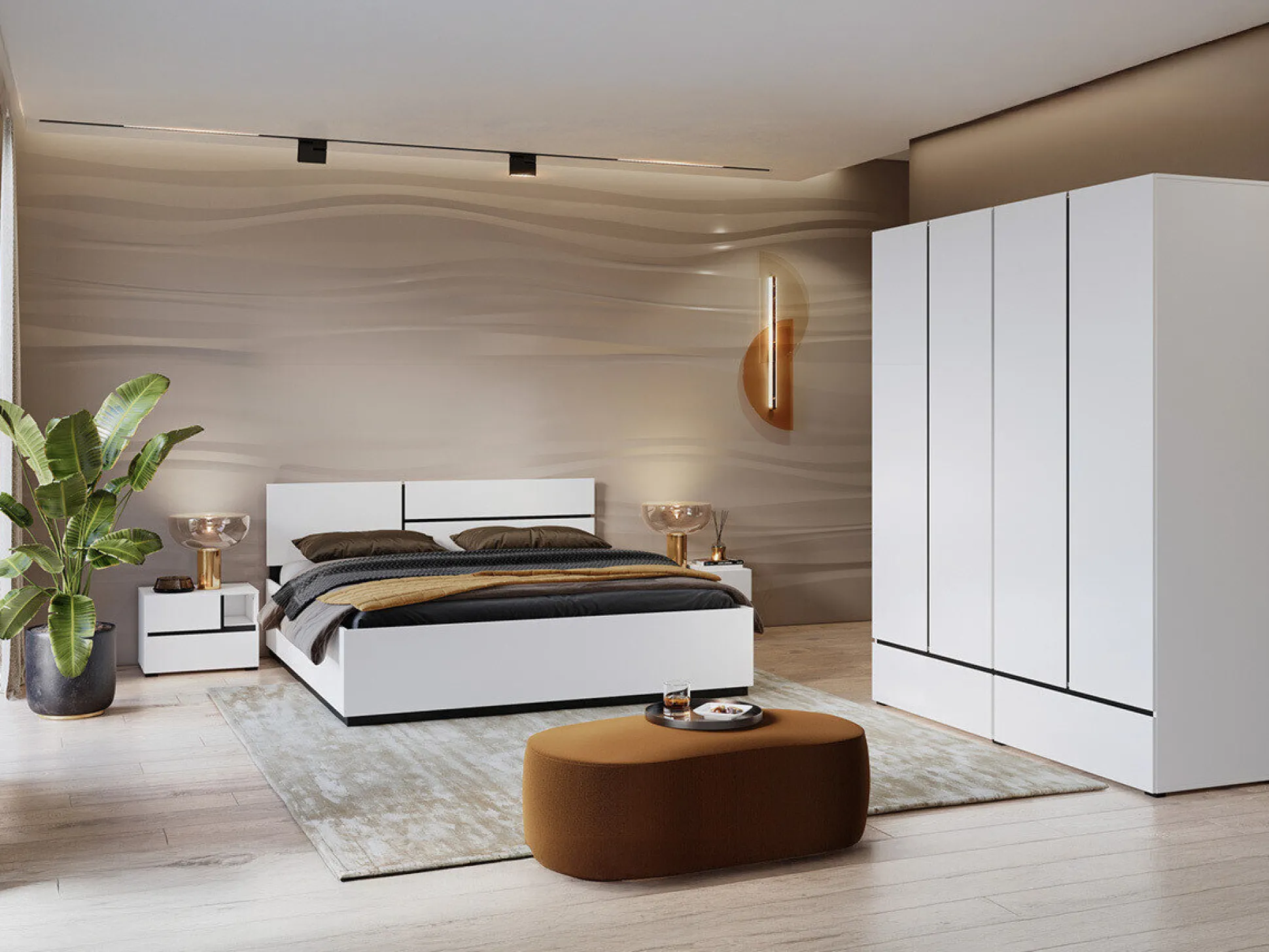 Seng Alfere 123 (Hvid)