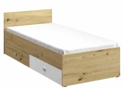 Seng Almira 113 (Artisan eg + Hvid)