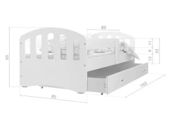 Seng Aurora 133 (Hvid)