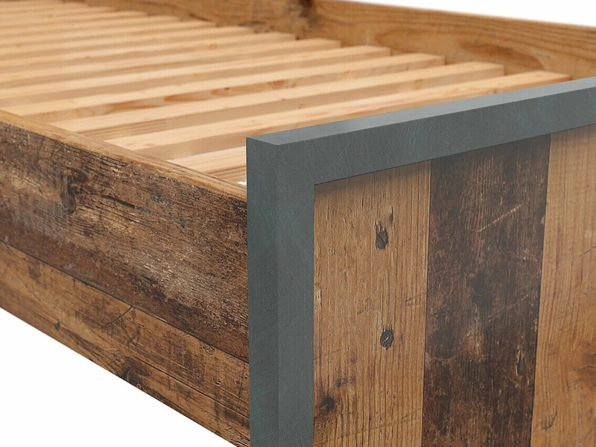 Seng Belsera 104 (Brun + Matera grå)