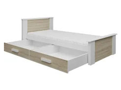 Seng Henderson 116 (Hvid + Sonoma eg)