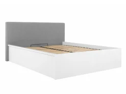 Seng Livevaro 123 (Glansfuld hvid + Grå)