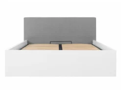 Seng Livevaro 123 (Glansfuld hvid + Grå)