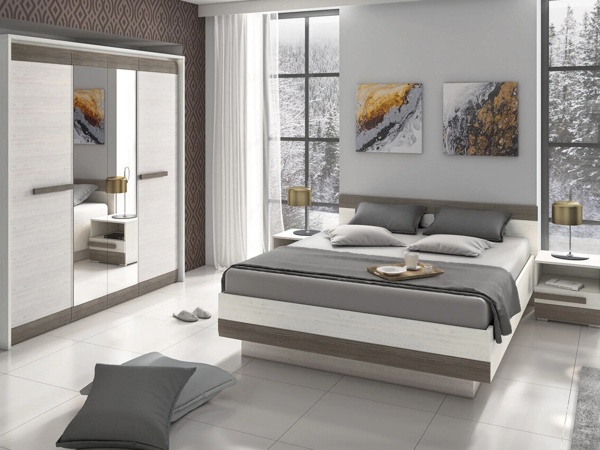 Sengebord Alcala 115