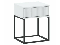 Sengebord Bristol 189 (Hvid)