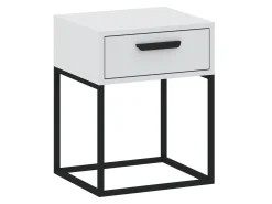 Sengebord Bristol 191 (Hvid)