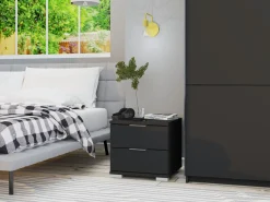 Sengebord Bristol 177 (Sort)