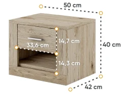 Sengebord Cirdelu 107 (San remo eg)