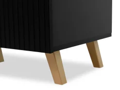 Sengebord Dicto (Sort + Gylden) (2stk.)