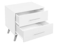 Sengebord Dortivu (Hvid)