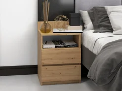 Sengebord Elbvelu 119 (Artisan eg)