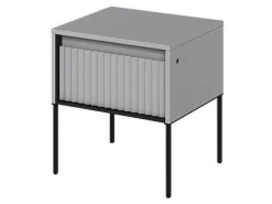 Sengebord Fernolu 111 (Grå + Sort)